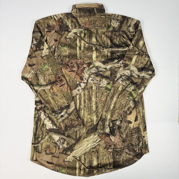 Redhead Mens Realtree Camo Polyester Vented Mesh Hunting‎ Button Up Shirt Size M - Picture 2 of 9